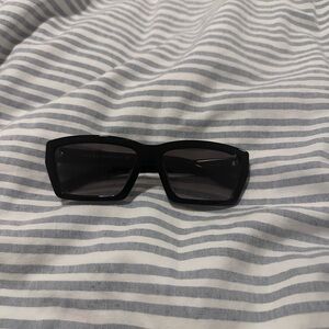 Prada Black Rectangular Sunglasses